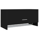 garderobe 70x32,5x35 cm konstrueret træ sort