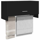 garderobe 70x32,5x35 cm konstrueret træ sort