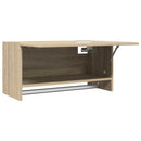 garderobe 70x32,5x35 cm konstrueret træ sonoma-eg