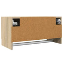 garderobe 70x32,5x35 cm konstrueret træ sonoma-eg
