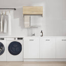 garderobe 70x32,5x35 cm konstrueret træ sonoma-eg