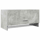 garderobe 70x32,5x35 cm konstrueret træ betongrå