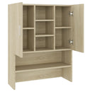 badeværelsesskab 70,5x25,5x90 cm sonoma-eg