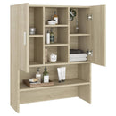 badeværelsesskab 70,5x25,5x90 cm sonoma-eg