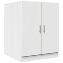 vaskemaskineskab 71x71,5x91,5 cm hvid