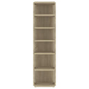 skoskabe 2 stk. 27,5x27x102 cm sonoma-eg