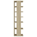 skoskabe 2 stk. 27,5x27x102 cm sonoma-eg
