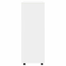 klædeskab 80x40x110 cm konstrueret træ hvid