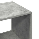 klædeskab 80x40x110 cm konstrueret træ betongrå