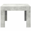 sofabord 50x50x35 cm konstrueret træ betongrå
