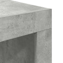 sofabord 50x50x35 cm konstrueret træ betongrå