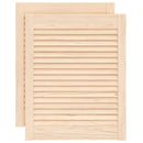 skabslåger 2 stk. 61,5x49,4 cm lameldesign massivt fyrretræ