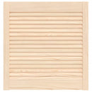 skabslåge 61,5x59,4 cm lameldesign massivt fyrretræ