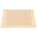 skabslåge 69x49,4 cm lameldesign massivt fyrretræ