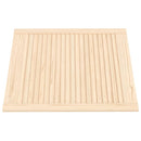 skabslåger 2 stk. 69x59,4 cm lameldesign massivt fyrretræ