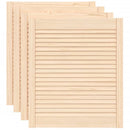 skabslåger 4 stk. 69x59,4 cm lameldesign massivt fyrretræ