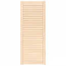 skabslåge 99,3x39,4 cm lameldesign massivt fyrretræ