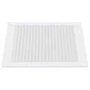 skabslåger 4 stk. 69x49,4 cm lameldesign massivt fyr hvid