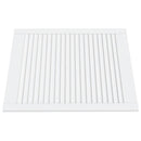 skabslåger 2 stk. 69x59,4 cm lameldesign massivt fyr hvid