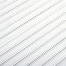 skabslåge 99,3x39,4 cm lameldesign massivt fyrretræ hvid