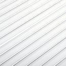 skabslåger 4 stk. 99,3x49,4 cm lameldesign massivt fyr hvid