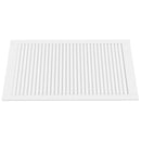 skabslåger 4 stk. 99,3x59,4 cm lameldesign massivt fyr hvid