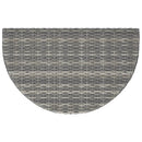 havebord 80x50x75 cm polyrattan grå