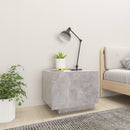 sengeskab 100x35x40 cm konstrueret træ betongrå