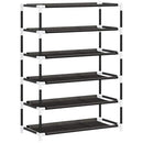 skoskab 60x28x90 stof sort