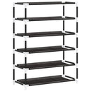 skoskab 60x28x90 stof sort