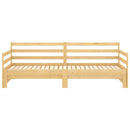 daybed med udtræk 2x(90x200) cm massivt fyrretræ