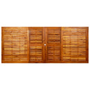 havebord (160-240)x100x75 cm massivt akacietræ