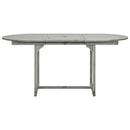 havebord (120-170)x80x75 cm massivt akacietræ