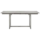havebord (120-170)x80x75 cm massivt akacietræ