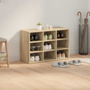 Sko skab med hylde Sonoma eg 77,5 x 30 x 51 cm Konstrueret træ
