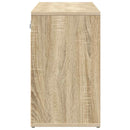 Sko skab med hylde Sonoma eg 103 x 30 x 51 cm Konstrueret træ