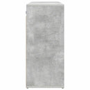 Sko skab med hylde Betongrå 77,5 x 30 x 67 cm Konstrueret træ