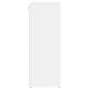 Sko skab 77,5 x 30 x 83,5 cm Konstrueret træ Hvid