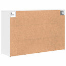 Sko skab 103 x 30 x 67 cm Konstrueret træ Hvid