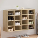 Sko skab med hylde Sonoma eg 103 x 30 x 67 cm Konstrueret træ
