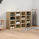Sko skab med hylde Sonoma eg 103 x 30 x 67 cm Konstrueret træ