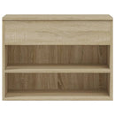 skobænk 60x30x45 cm konstrueret træ sonoma-eg