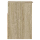 skobænk 60x30x45 cm konstrueret træ sonoma-eg