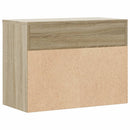 skobænk 60x30x45 cm konstrueret træ sonoma-eg