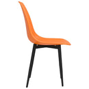 spisebordsstole 2 stk. PP orange