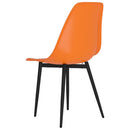 spisebordsstole 4 stk. PP orange