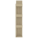 bogreol 86x25,5x140 cm konstrueret træ sonoma-eg
