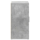skoskab 60x35x70 cm konstrueret træ betongrå