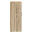 skoskab 60x35x92 cm konstrueret træ sonoma-eg