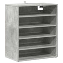 skoreol 60x35x70 cm konstrueret træ betongrå